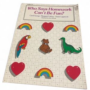 Who Says Homework Can't Be Fun? Book